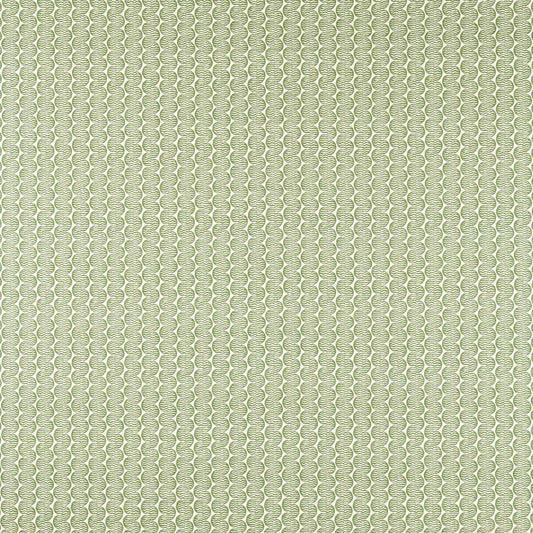 Scion Raft Stripe Print Pine Fabric By The Metre