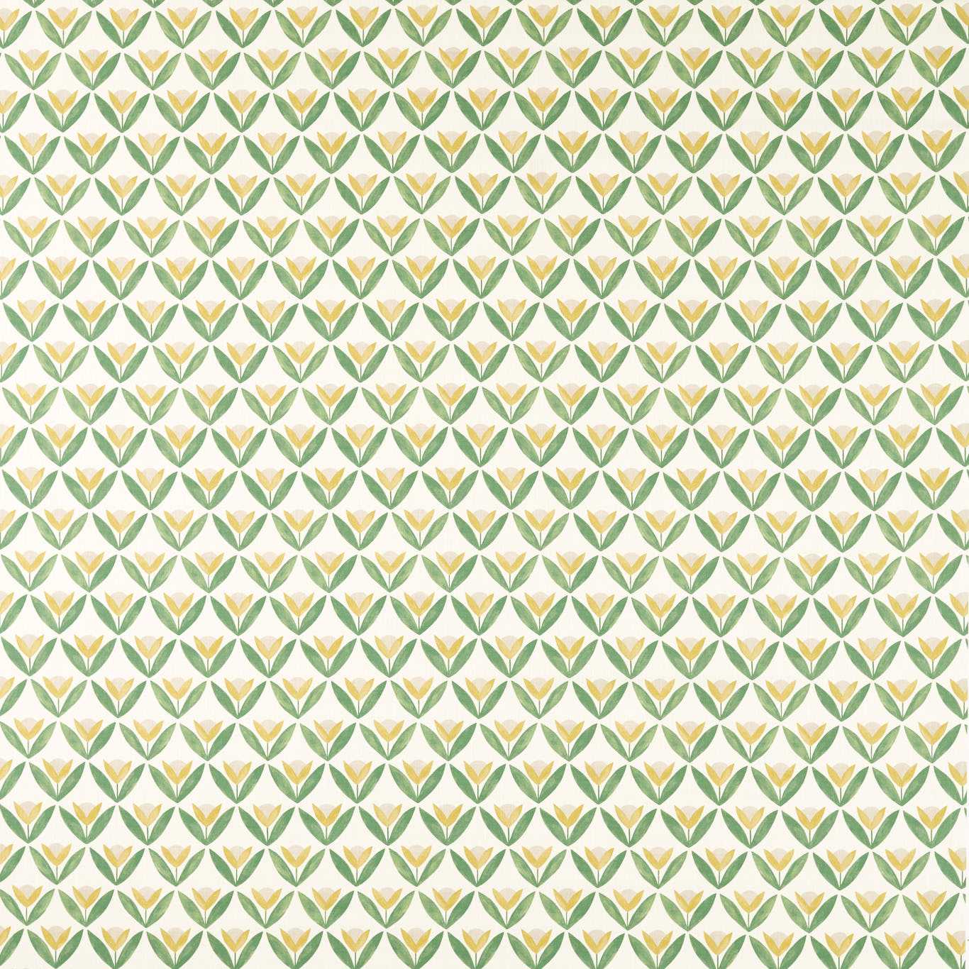 Scion Tulip Trellis Print Honey Fabric By The Metre