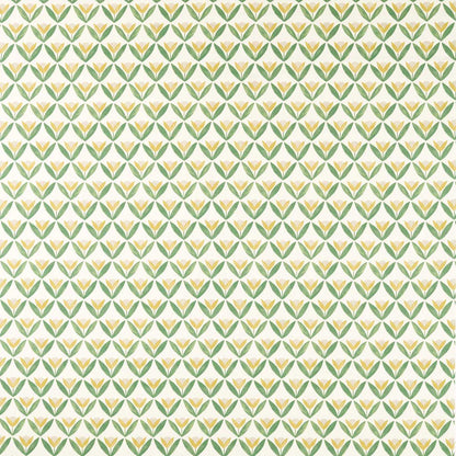 Scion Tulip Trellis Print Honey Fabric By The Metre