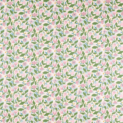 Scion Dancing Daisies Print Lilac Fabric By The Metre