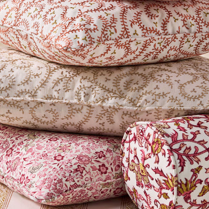 Clarke & Clarke Gamthi Blush Fabric by the Metre