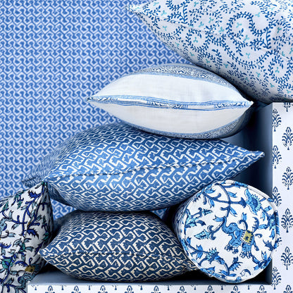 Clarke & Clarke Hathi Cobalt Fabric by the Metre
