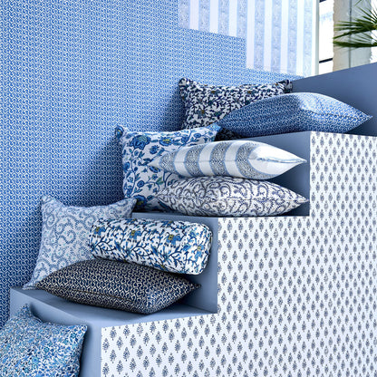 Clarke & Clarke Hathi Cobalt Fabric by the Metre