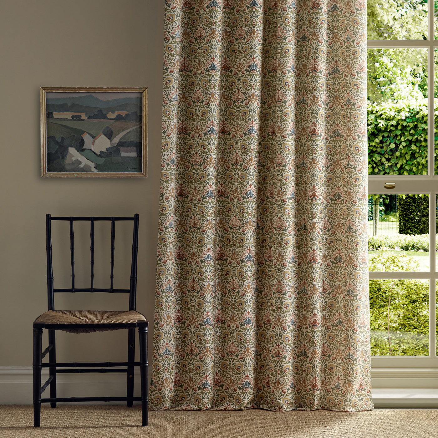 Morris Meda Iris Multi Fabric By The Metre