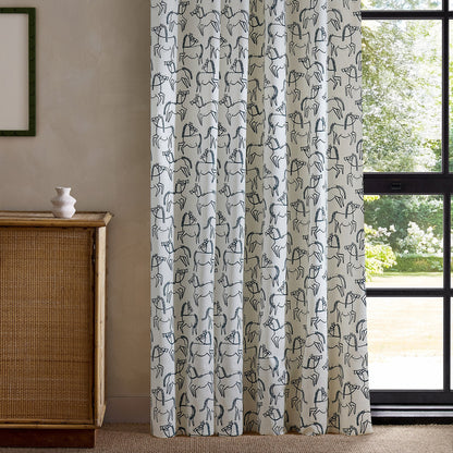 Scion Canter Print Ink Roman Blind