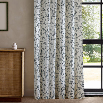 Scion Canter Print Ink Fabric By The Metre