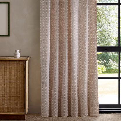 Scion Raft Stripe Print Dusk Pink Fabric By The Metre