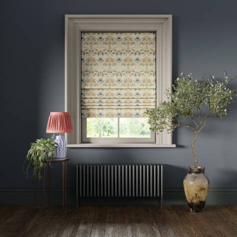 William Morris Collection - Strawberry Thief Apple/Blush - Made to Measure Roman Blinds