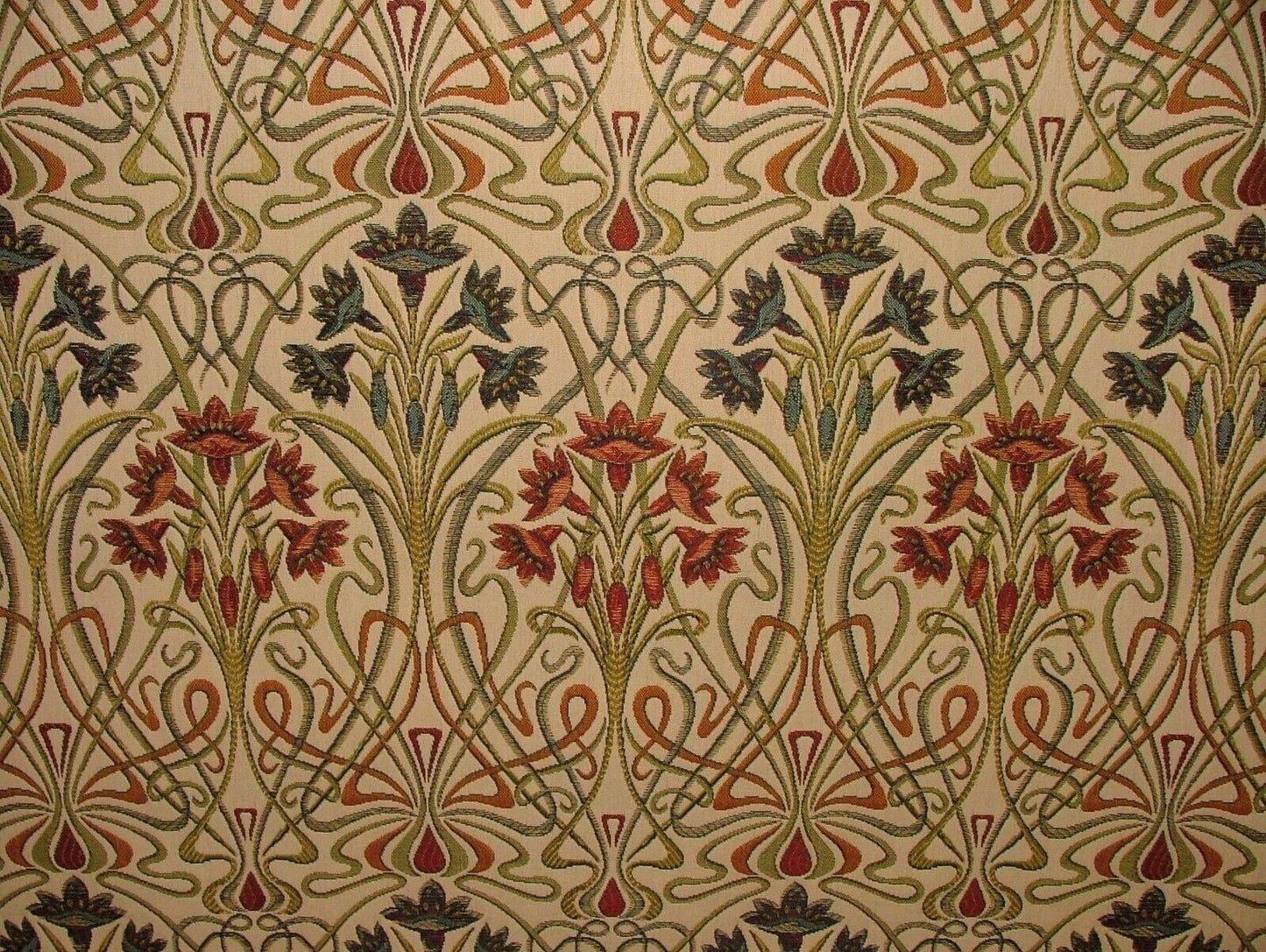 Art Nouveau Fabric - Tiffany Jewel - Made to Measure Roman Blinds