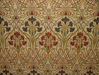 Art Nouveau Fabric - Tiffany Jewel - Made to Measure Roman Blinds