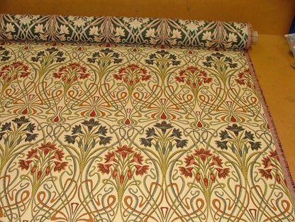 Art Nouveau Fabric - Tiffany Jewel - Made to Measure Roman Blinds