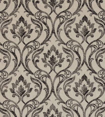 Clarke & Clarke Leyburn, Charcoal - Made to Measure Roman Blinds