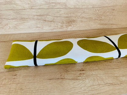 Aromatherapy Heat Pack, Olive Stem, Reheatable Eye Mask, Muscle Strain, Menstrual, Labour Pain Relief, Lavender Heat Pack Orla Kiely Print