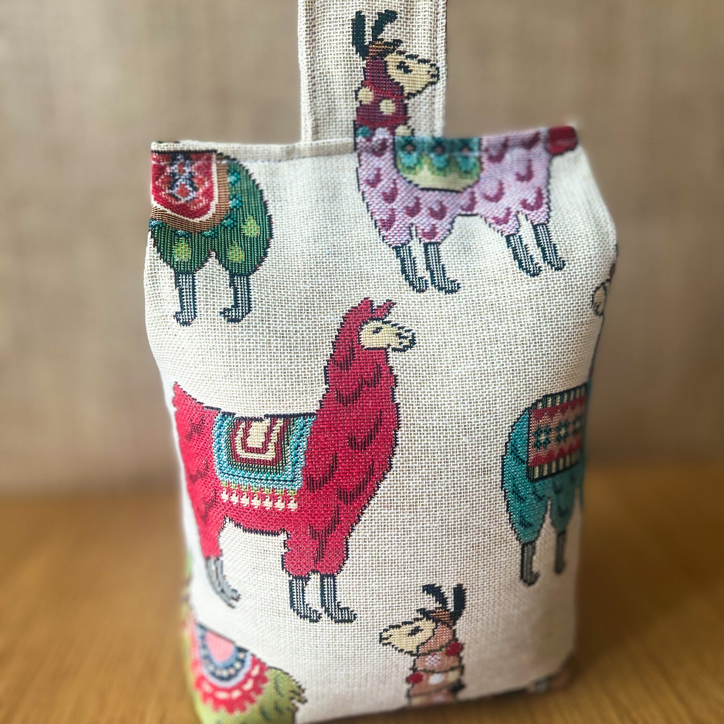 Large Llama Fabric Door Stop: Rustic Elegance for Home Decor (Filled or Fill at Home)