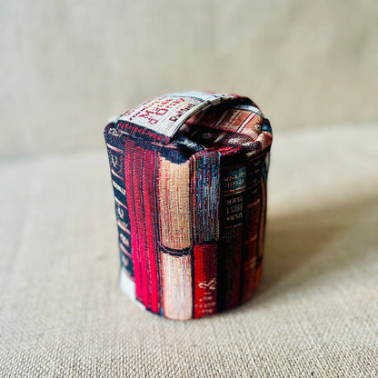 Library Book Woven Fabric Door Stop: Rustic Home Decor