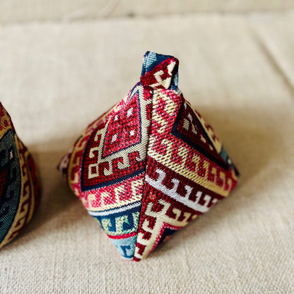 Kilim Fabric Door Stop: Rustic Elegance for Home Decor