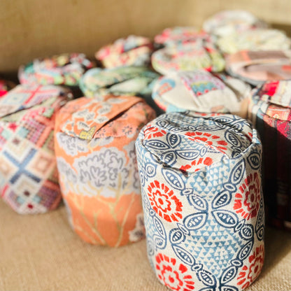 Woodland Scene Woven Door Stop: Nature Inspired Home Decor