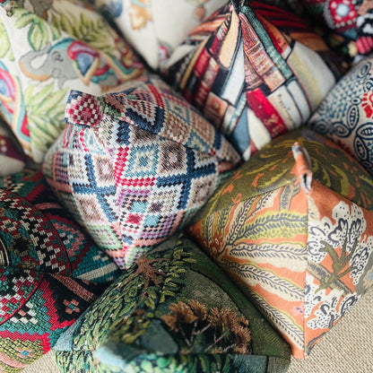 Llama Tapestry Doorstop: Boho Rustic Home Decor