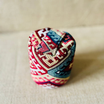 Kilim Fabric Door Stop: Rustic Elegance for Home Decor