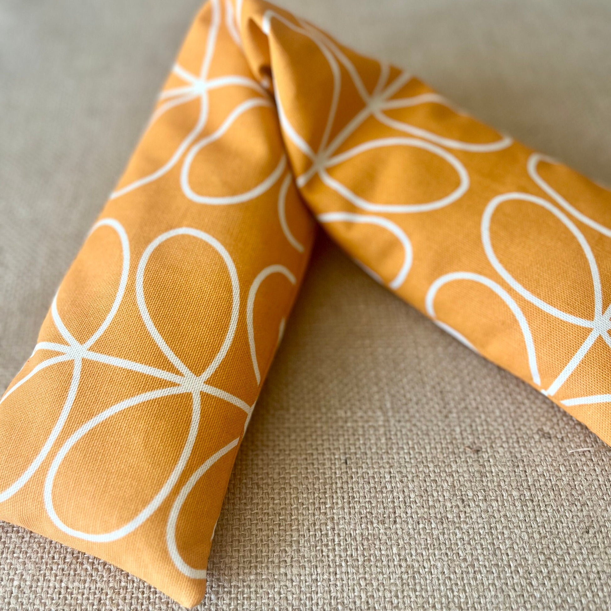 Aromatherapy Heat Pack, Orange Papaya Stem Orla Kiely, Reheatable Neck Wrap, Muscle Menstrual, Labour Pain Relief, Lavender Scented