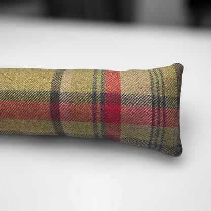 Hunter Wool Tartan Heavy Draught Excluder, Farmhouse Decor