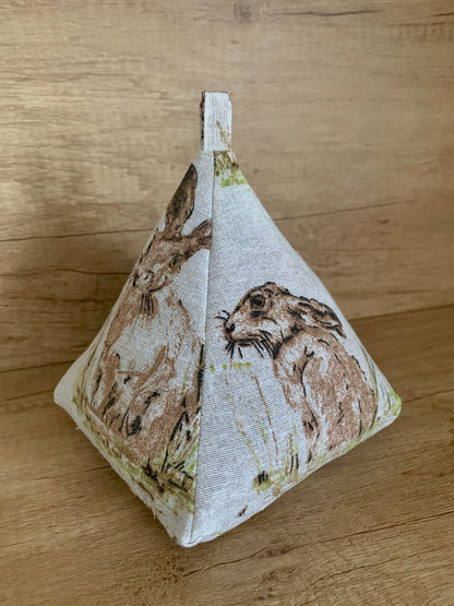 Wild Hare Door Stop:  Nature Inspired Home Decor