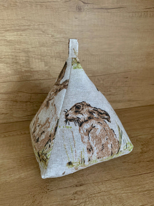 Wild Hare Door Stop:  Nature Inspired Home Decor