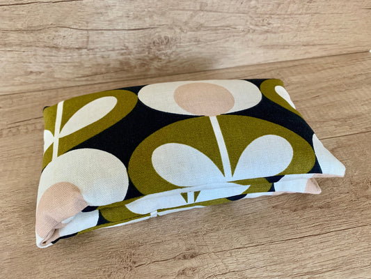 Orla Kiely Wheat Heat Pack: Olive Oval Design, Lavender Relief